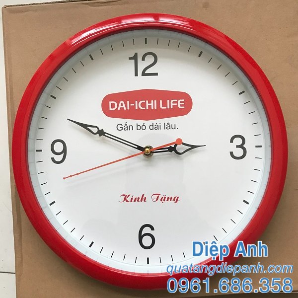 đồng hồ treo tường bảo hiểm Dai ichi Life