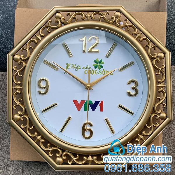 quà tặng đồng hồ treo tường VTV1