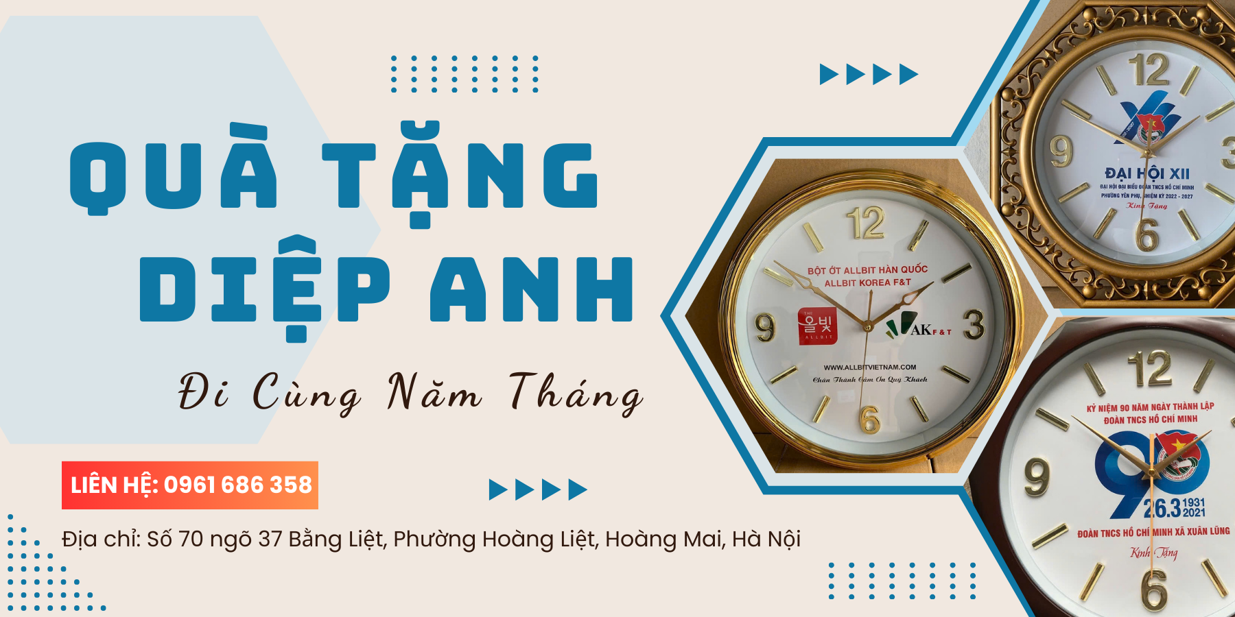 Đồng Hồ Treo Tường Hiện Đại – Quà Tặng Ấn Tượng Cho Mọi Dịp