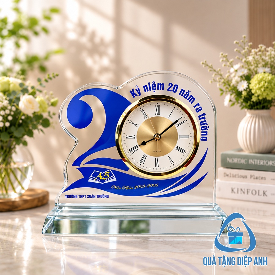 bộ số pha lê kỷ niệm 20 năm