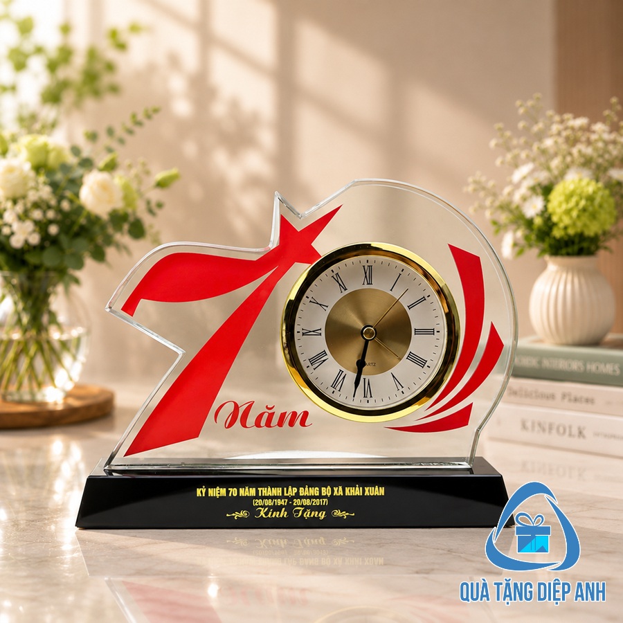 bộ số pha lê kỷ niệm 70 năm