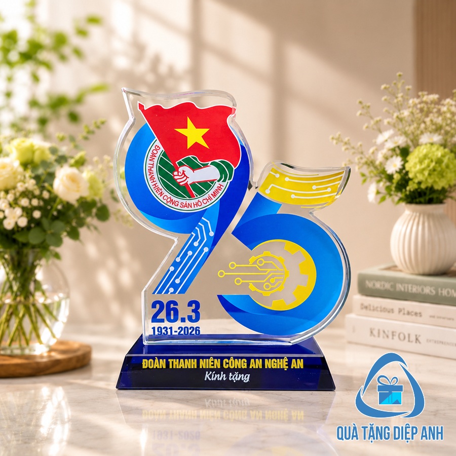 bộ số pha lê kỷ niệm 95 năm